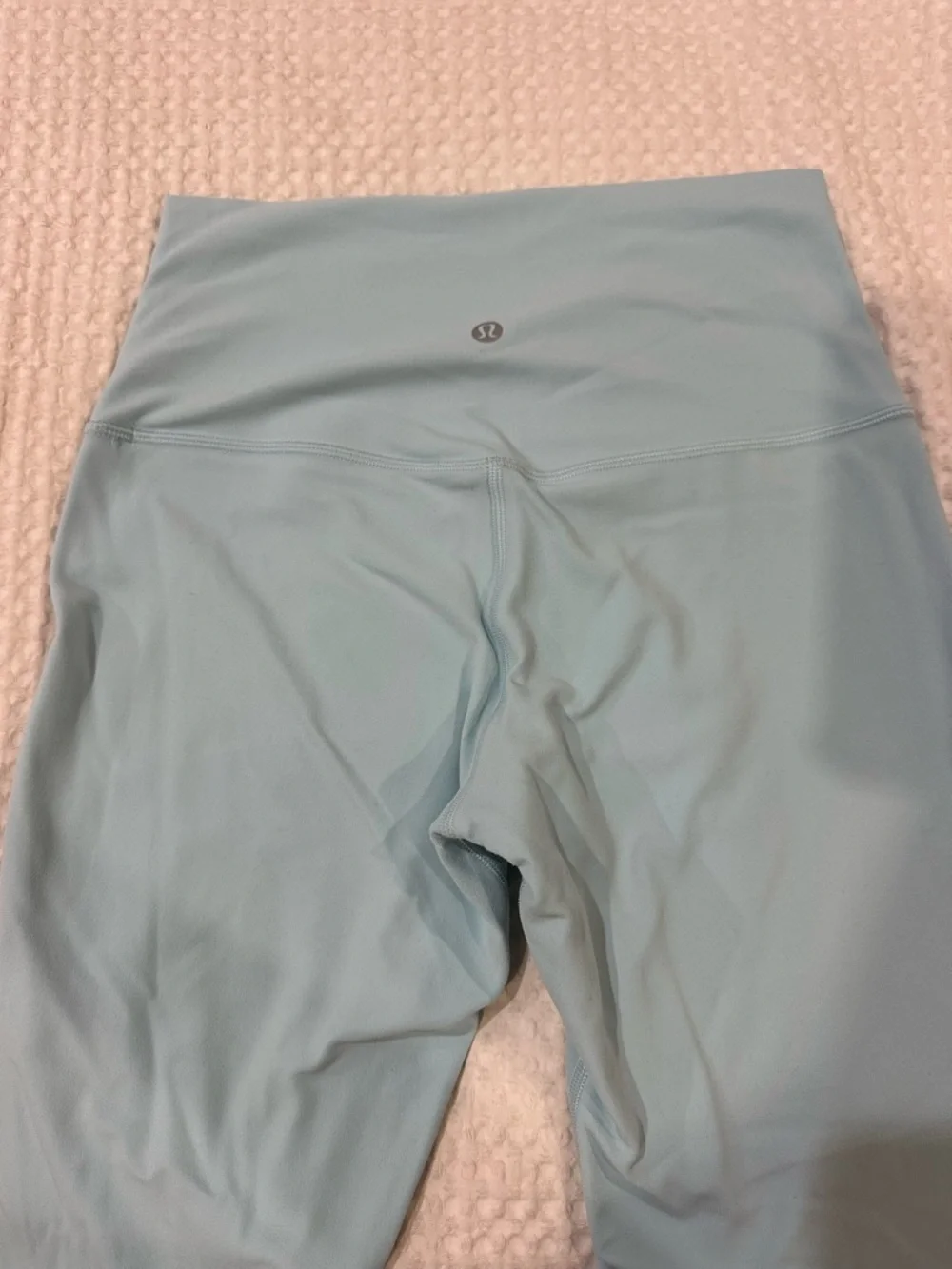 lululemon athletica Light Blue High-Waist Leggings